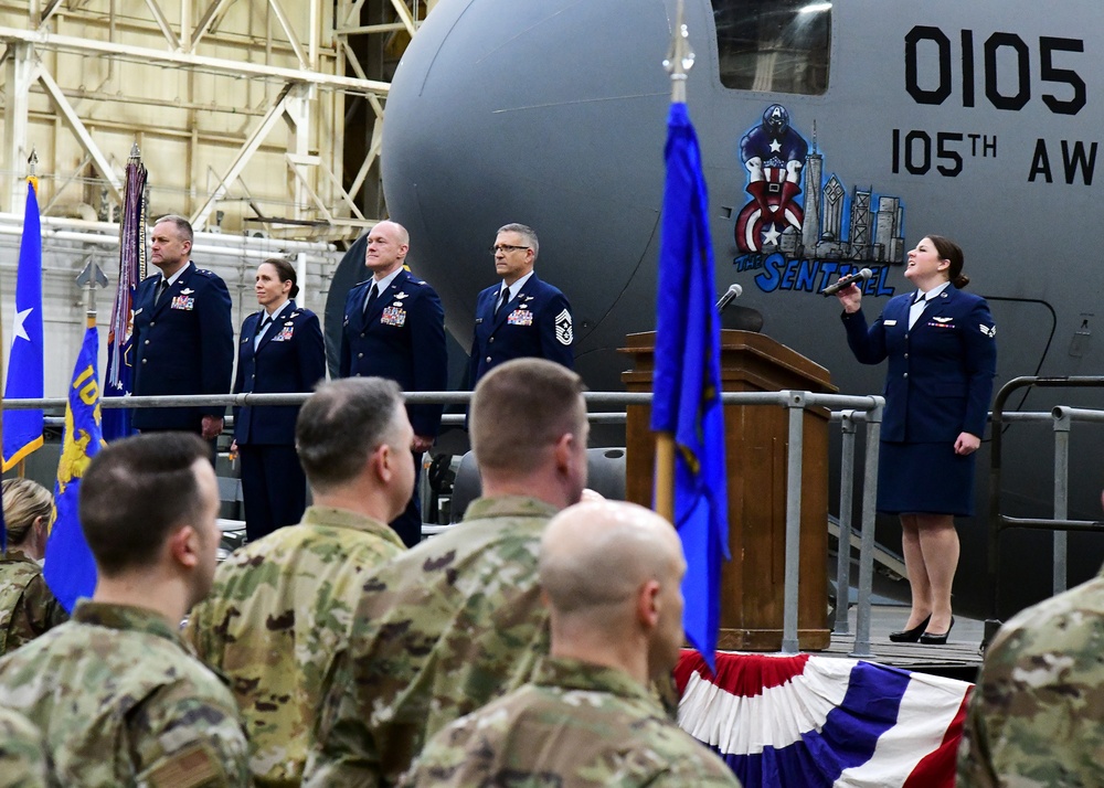 105th Airlift Wing Change of Command