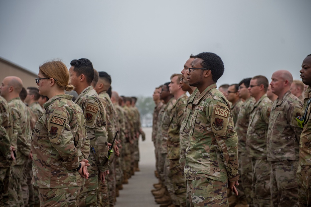 23rd CES, FSS conduct joint deployment training
