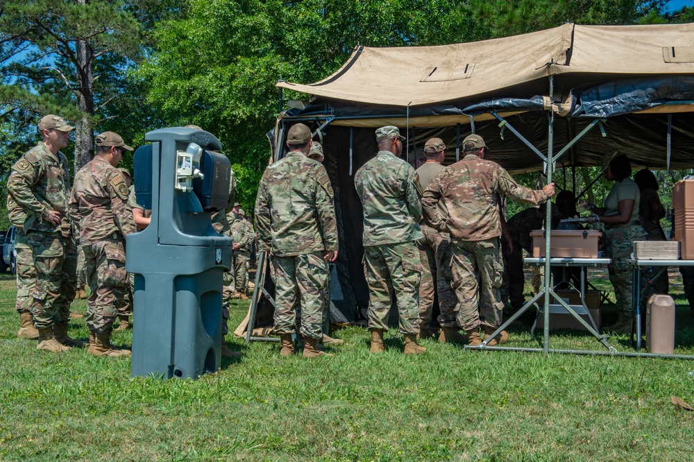 23rd CES, FSS conduct joint deployment training