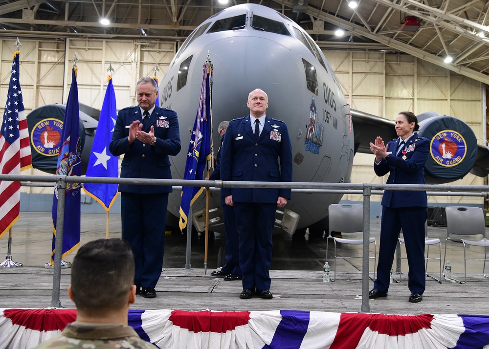 105th Airlift Wing Change of Command