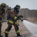 U.S Air Force firefighters and Army medics hone readiness skills at Chabelley Airfield, Djibouti