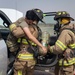 U.S Air Force firefighters and Army medics hone readiness skills at Chabelley Airfield, Djibouti