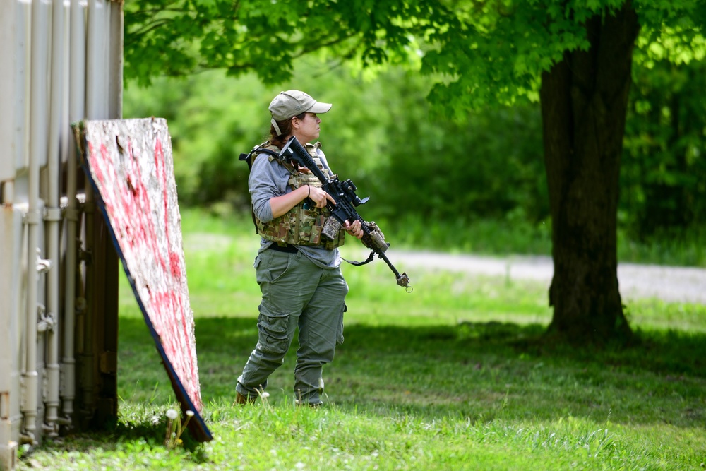 Keesler security forces storm through Integrated Defense Leadership Course