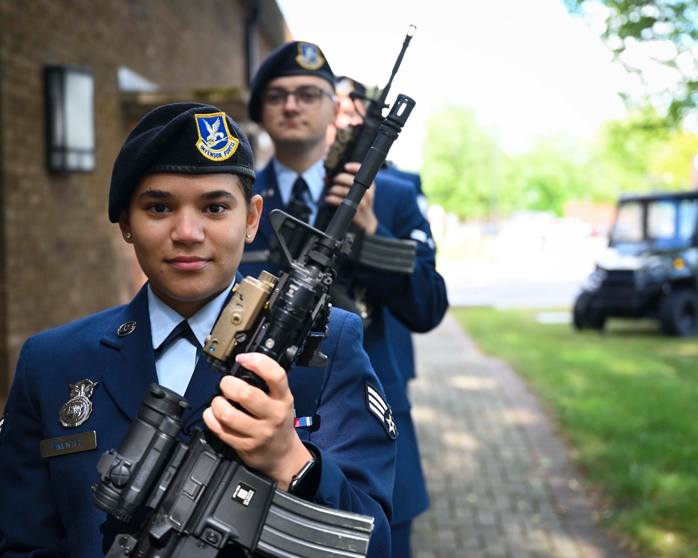 100th Security Forces Squadron National Police Week Closing Ceremony