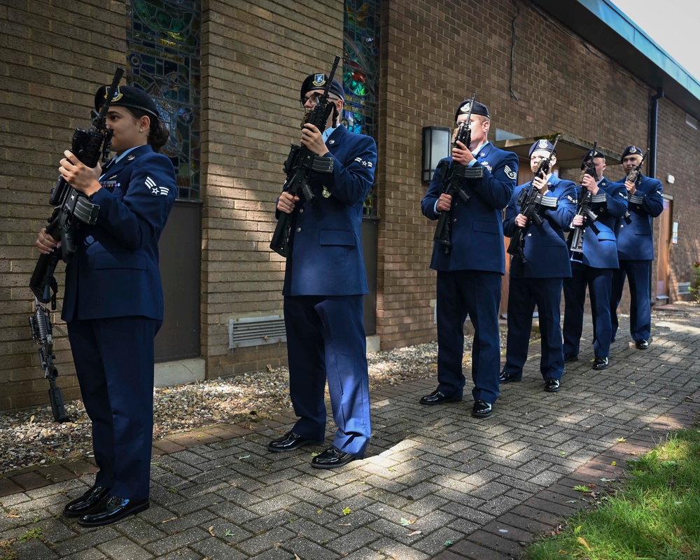 100th Security Forces Squadron Police Week Closing Ceremony