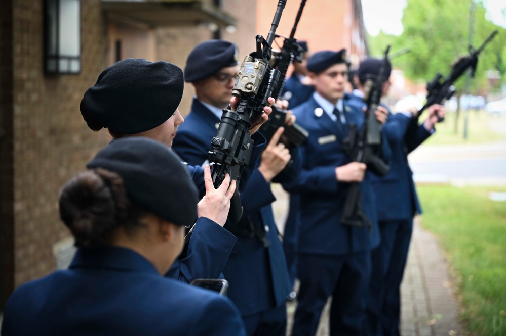 100th Security Forces Squadron National Police Week Closing Ceremony