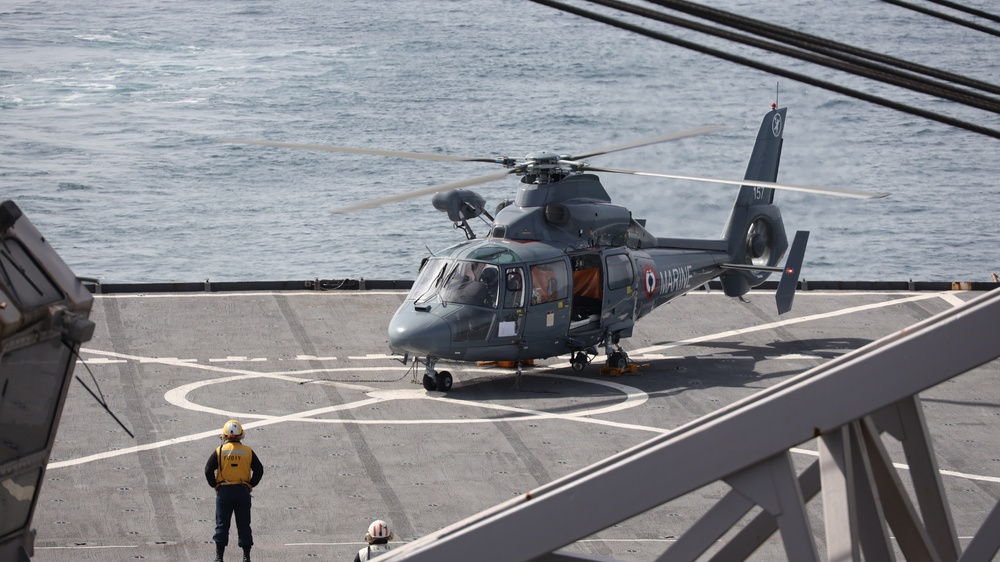 French Transportation Helicopter