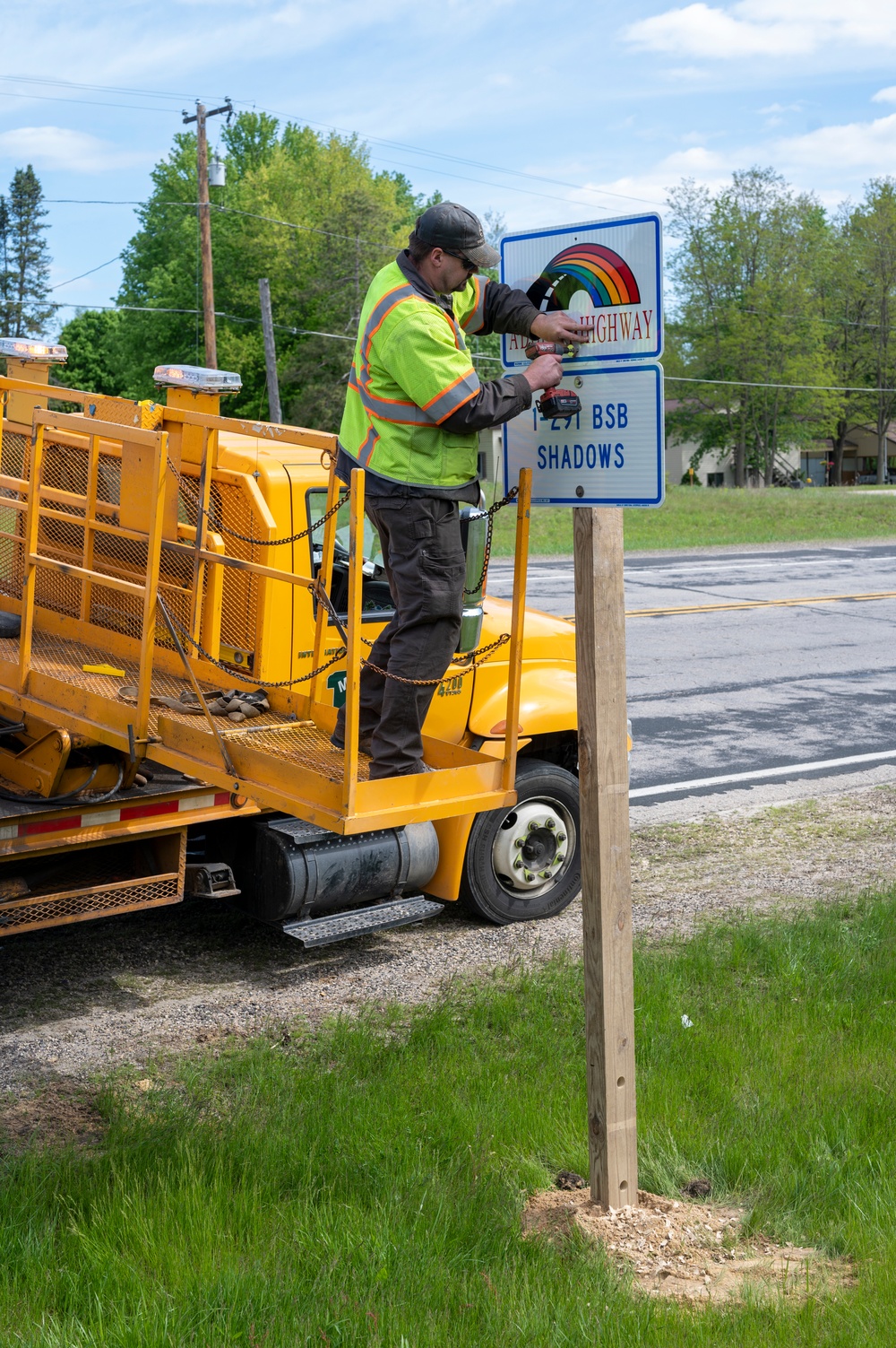 Shadow Battalion adopts portion of Highway 21