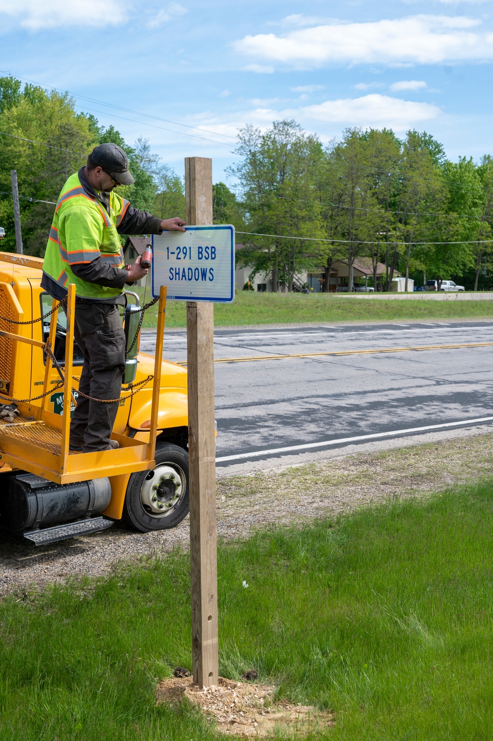 Shadow Battalion adopts portion of Highway 21