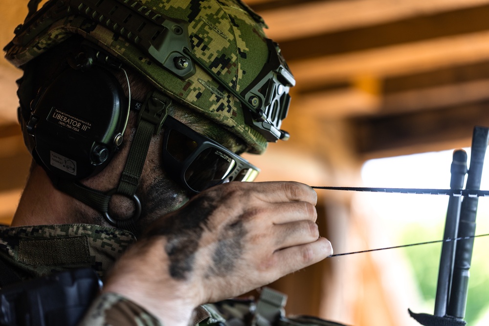 Croatian Special Forces JTAC's train during Trojan Footprint 22