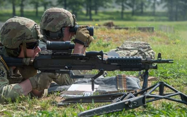 Vermont Army National Guard Soldiers compete in 2022 WPW Machine Gun Championships