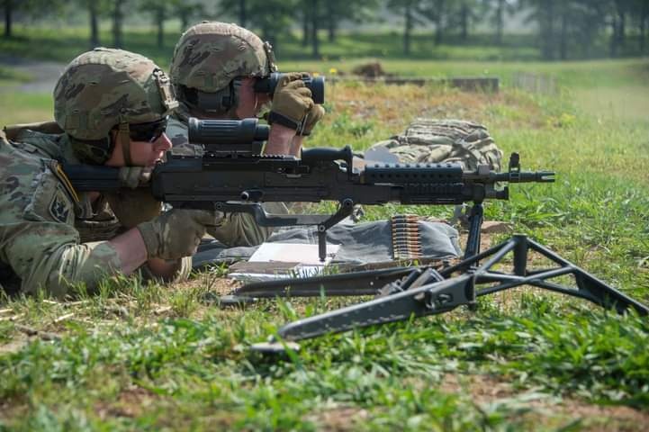 Vermont Army National Guard Soldiers compete in 2022 WPW Machine Gun Championships