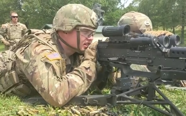 Vermont Army National Guard Soldiers compete in 2022 WPW Machine Gun Championships