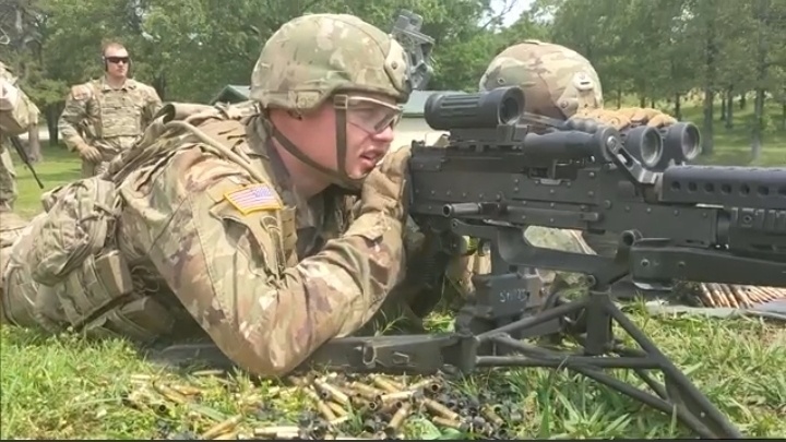 Vermont Army National Guard Soldiers compete in 2022 WPW Machine Gun Championships