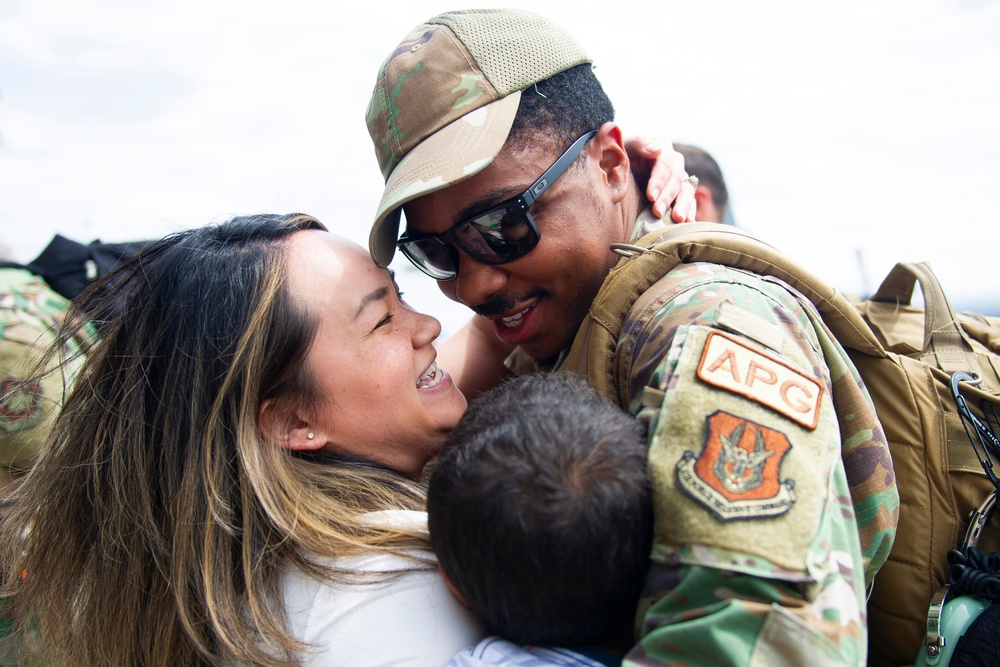 934th Airlift Wing Global Vikings return home after three-month deployment