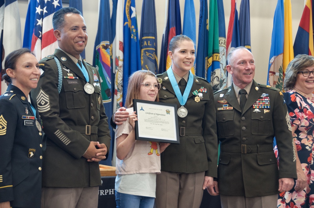 Fort Hood recognizes Sergeant Audie Murphy Club Inductees