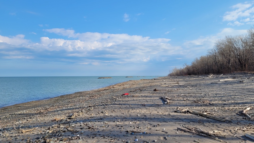 USACE Presque Isle Beach Walk, Spring 2022