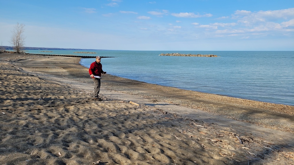 USACE Presque Isle Beach Walk, Spring 2022