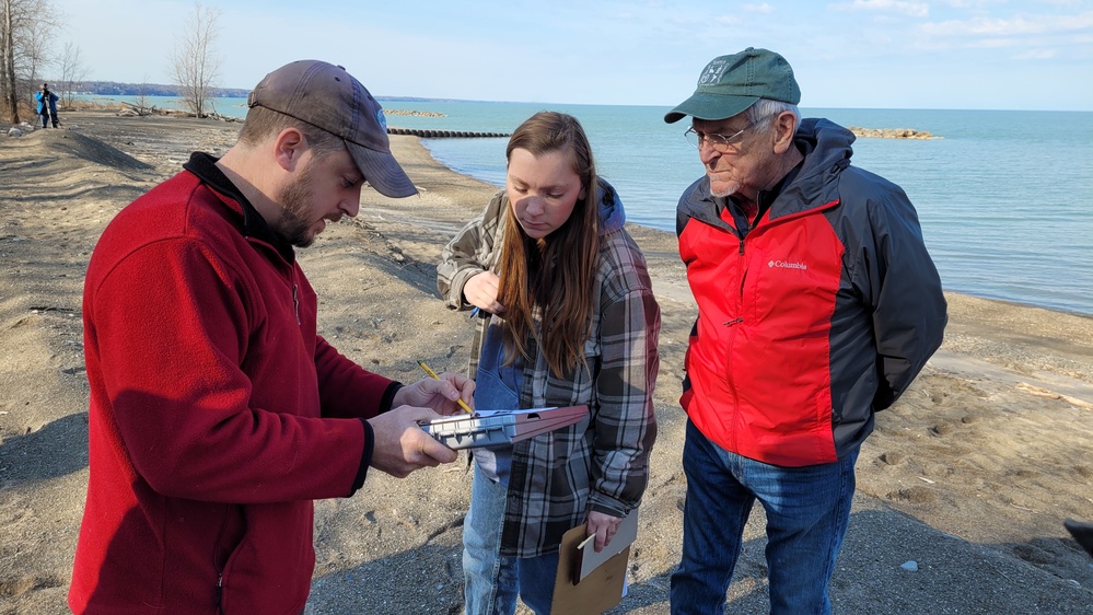 USACE Presque Isle Beach Walk, Spring 2022