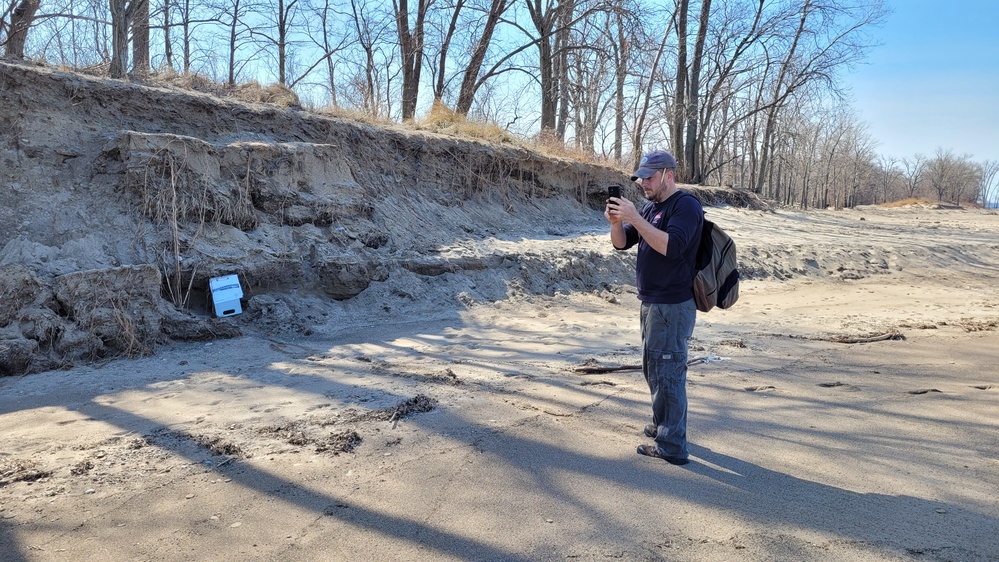 USACE Presque Isle Beach Walk, Spring 2022