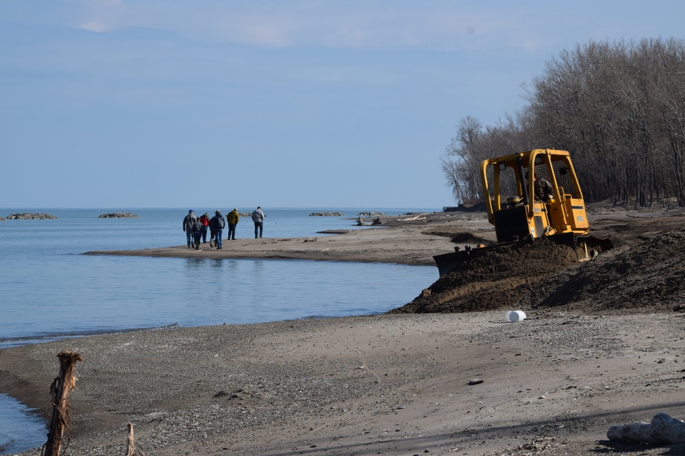 USACE Presque Isle Beach Walk, Spring 2022