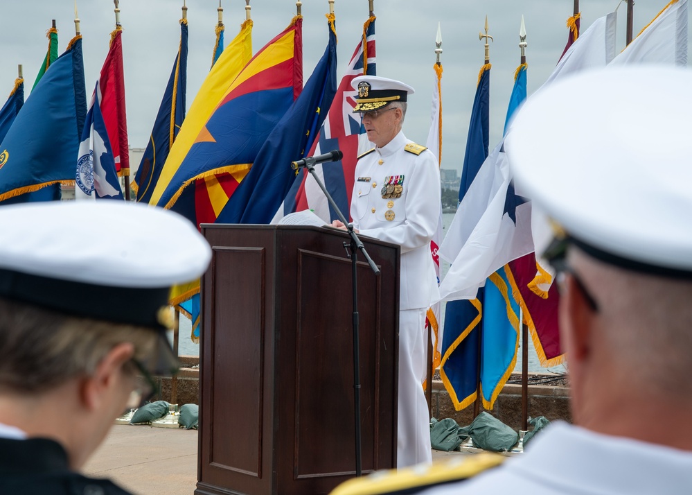 NMFP Change of Command Ceremony