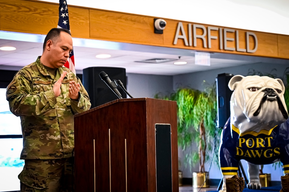 305th Aerial Port Squadron Port Dawg Memorial Run