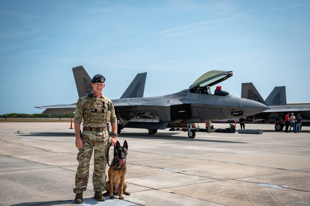 F-22 Demo Team touches down at Patrick SFB