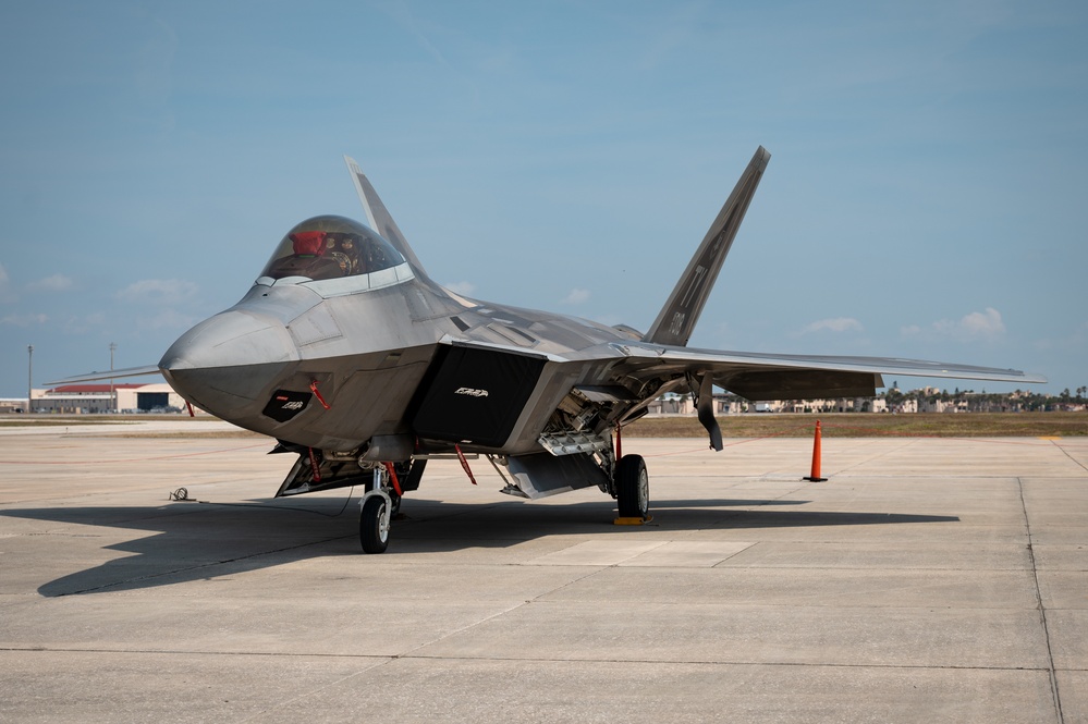 F-22 Demo Team touches down at Patrick SFB