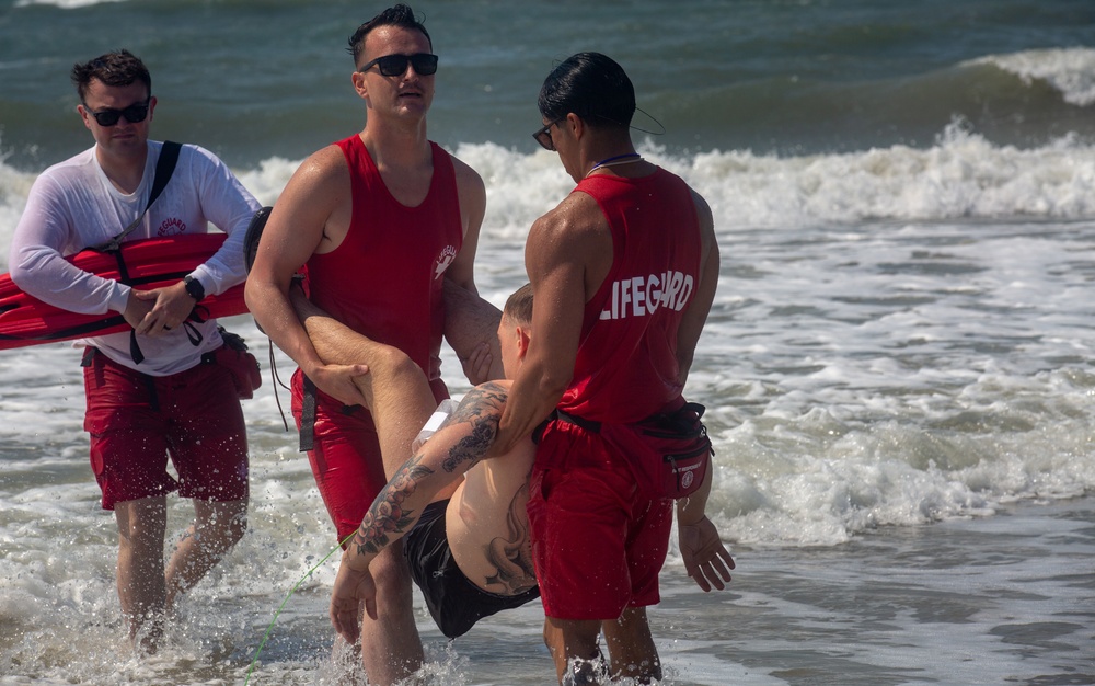 Camp Lejeune FESD, Beach DET, and PMO Conduct Joint Training