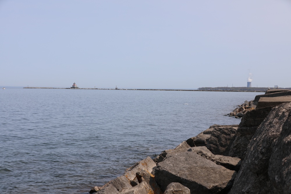 USACE Buffalo District inspects Oswego Harbor breakwaters