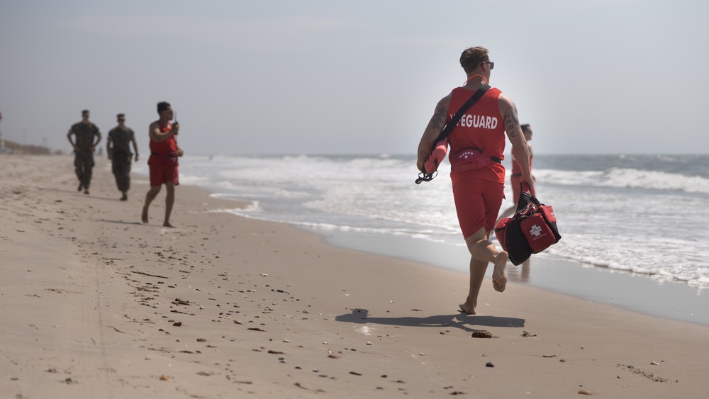 Onslow Beach Marine Detachment Training – The Importance of Beach and Water Safety