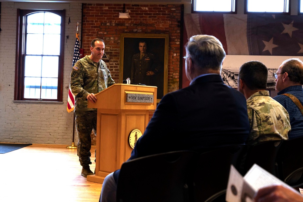 NHNG dedicates new Heritage Room in memory of local Medal of Honor recipient