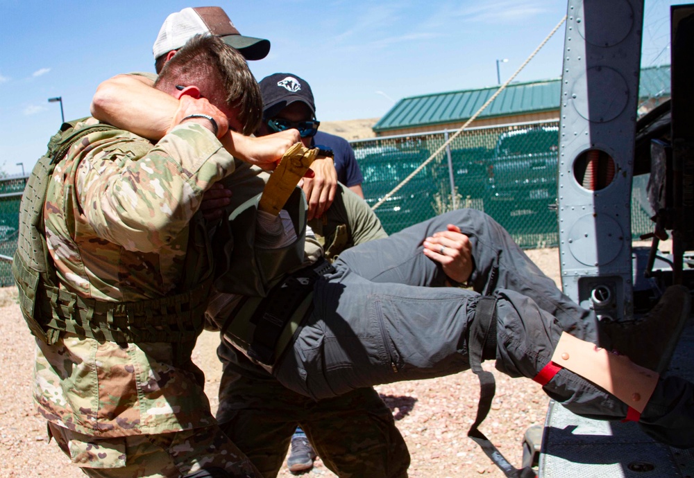 Air Force Cadets Join 10th SFG (A) For TCCC Training