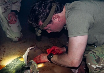 Air Force Cadets Join 10th SFG (A) For TCCC Training