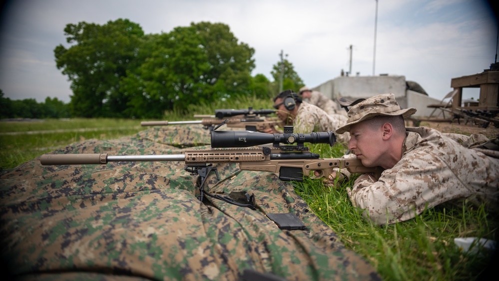 Reserve Marine Snipers Conducts Mission Rehearsal Exercise ahead of ITX 4-22