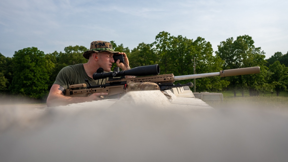 Reserve Marine Snipers Conduct Mission Rehearsal Exercise ahead of ITX 4-22