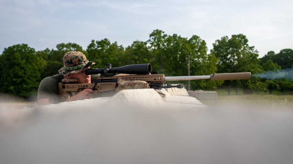 Reserve Marine Snipers Conduct Mission Rehearsal Exercise ahead of ITX 4-22