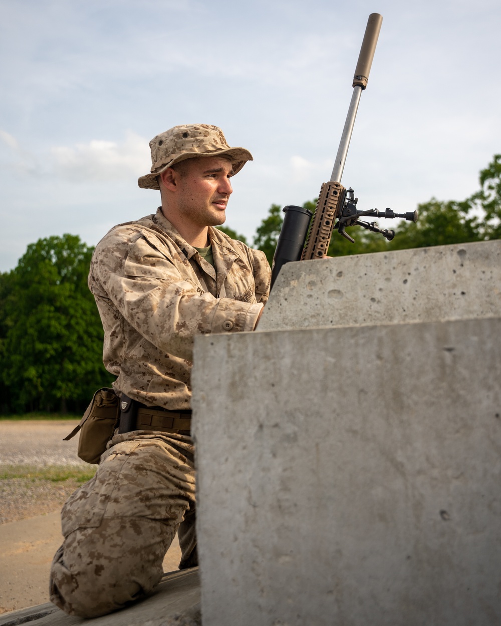 Marine Snipers Conduct Mission Rehearsal Exercise ahead of ITX 4-22