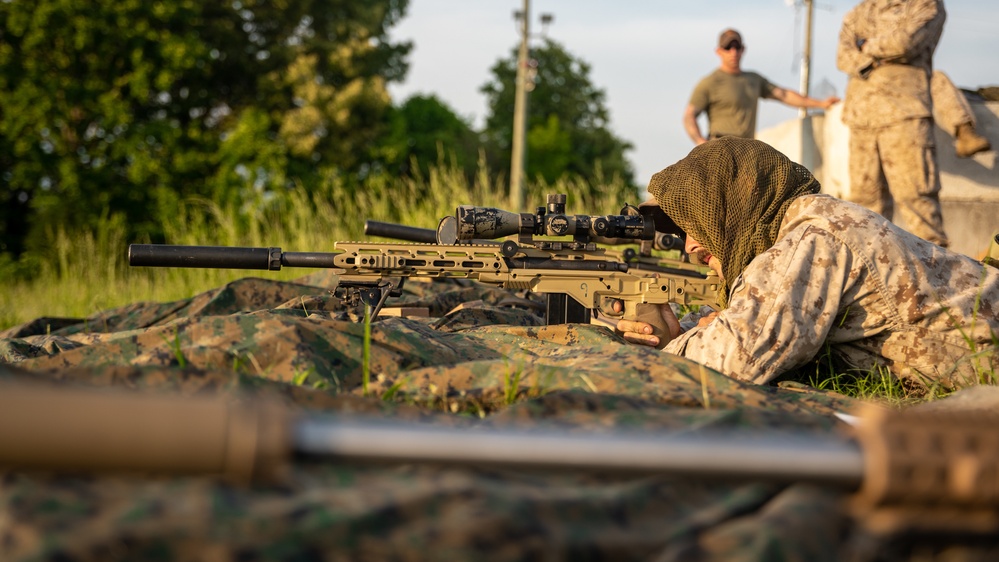 Marine Snipers Conduct Mission Rehearsal Exercise ahead of ITX 4-22