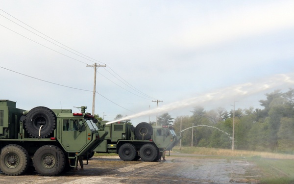 Army Reserve Firefighters Add Skills to Toolbelts