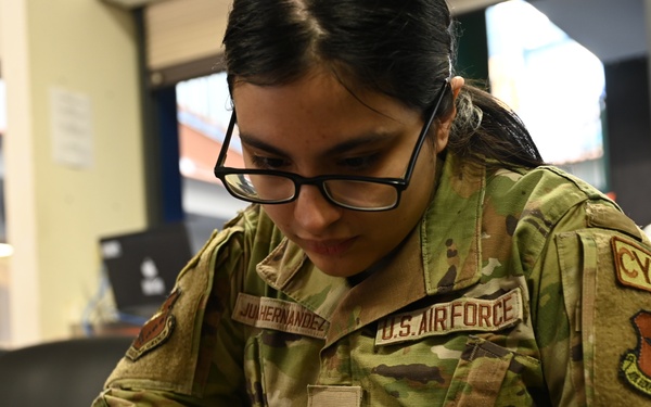 Chief of morale: Airman 1st Class Arely Juarez Hernandez