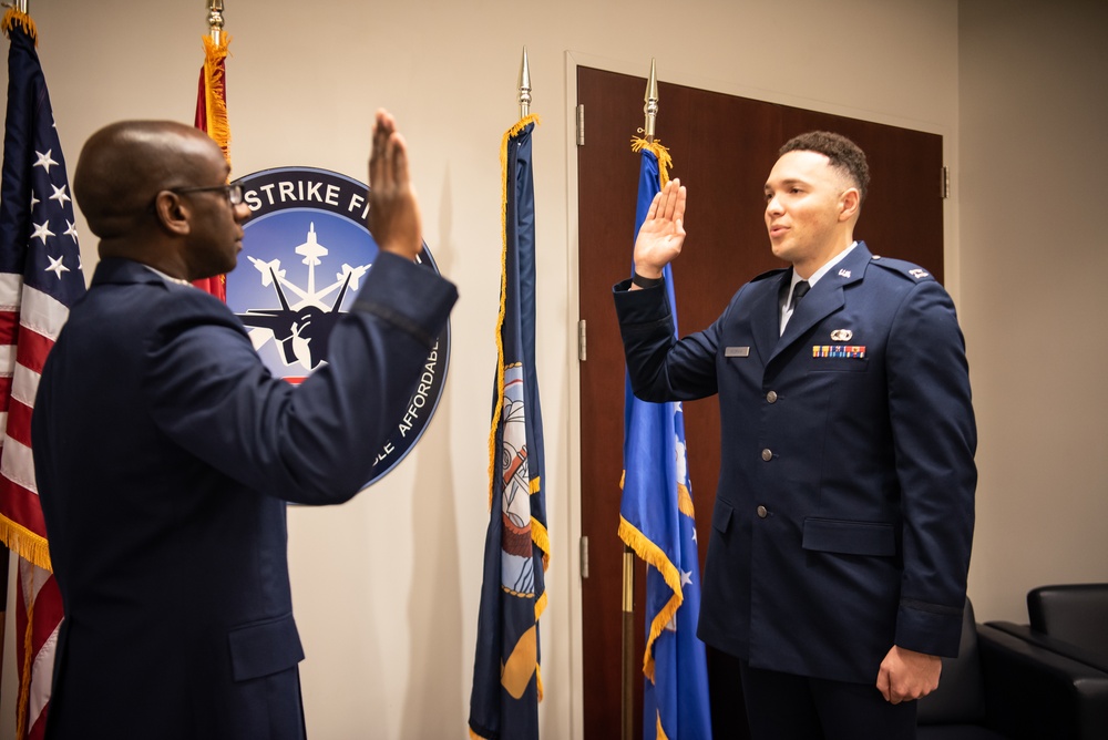 Capt Jacob McGraw's Promotion Ceremony