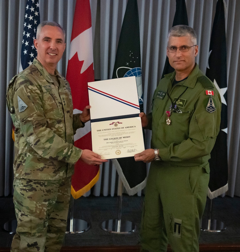 SpOC International Officer awarded Legion of Merit