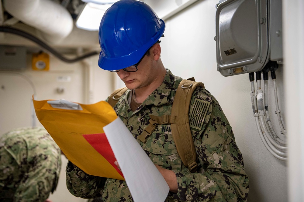 USS America (LHA 6) Conducts Daily Operations