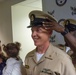 Senior Chief Navy Counselor Justin Harrington pinned