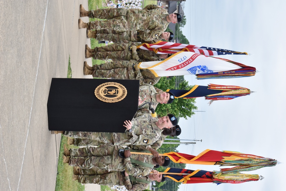 101st Airborne Division (Air Assault) Honor Eagle Ceremony