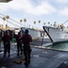 USS Portland (LPD 27) conducts LCU Stern Gate Marriage