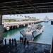 USS Portland (LPD 27) conducts LCU Stern Gate Marriage