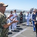 USS Portland (LPD 27) Hosts tour with NTAG Los Angeles